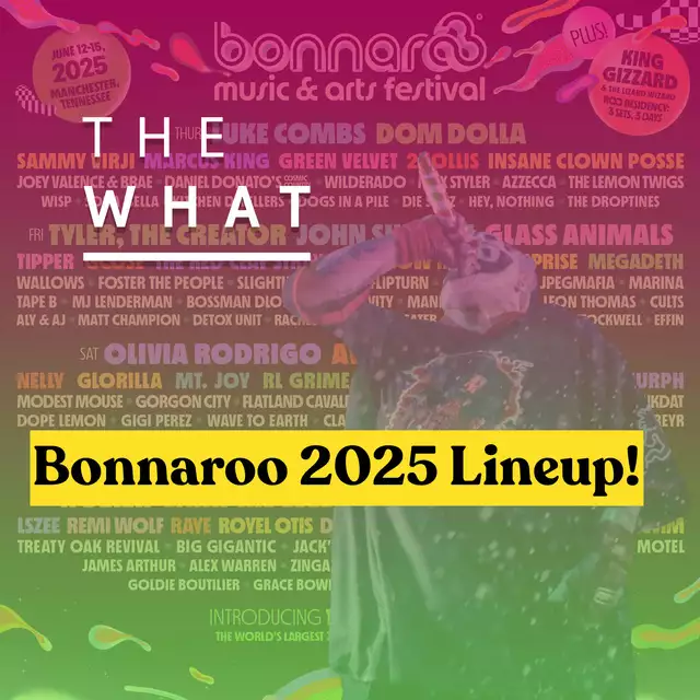 Bonnaroo 2025 First Impressions: Olivia Rodrigo, Tyler, The Creator, Hozier, and more!