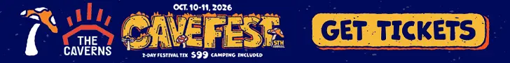 CaveFest at The Caverns, Oct 10-11, 2026 | Get Tickets Here!